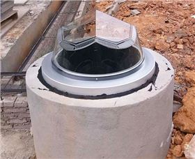 鉆石形采光罩節點圖