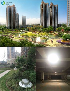 遂寧南濱帝景地下車庫應用導光筒 遂寧南濱帝景地下車庫應用導光筒