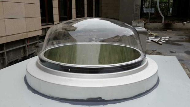 無電照明系統(tǒng)采光罩特寫 無電照明系統(tǒng)采光罩特寫