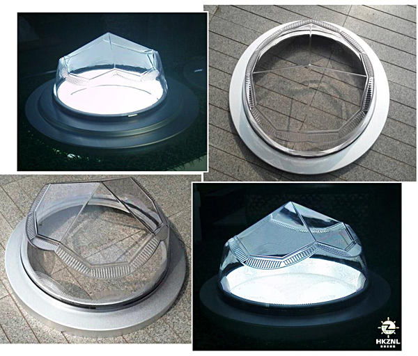 正能量科技鉆石形采光罩圖集 正能量科技鉆石形采光罩圖集