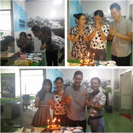 生日快樂！&mdash;&mdash;正能量科技為員工慶生