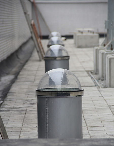 半球形采光罩案例圖-導光管采光系統