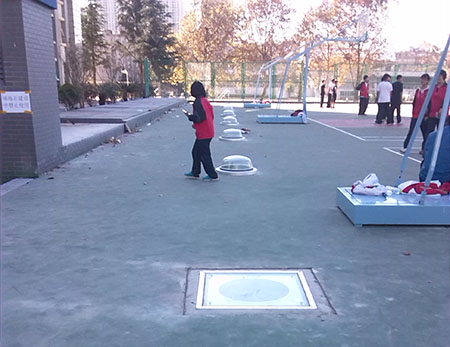 平板形采光器案例圖-光導照明系統 平板形采光器案例圖-光導照明系統