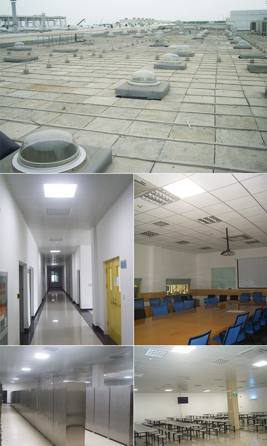陽(yáng)光照明走廊通道、會(huì)議室、儲(chǔ)存室、食堂應(yīng)用