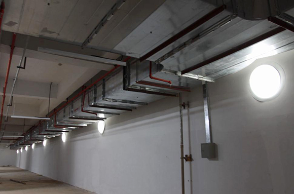 室內漫射器之側墻發光 室內漫射器之側墻發光