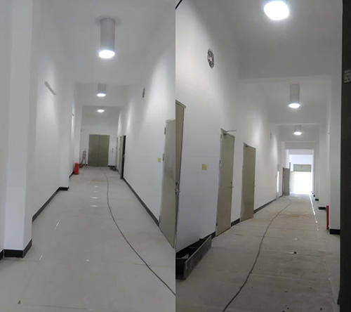 清遠變電站導光管照明室內效果 清遠變電站導光管照明室內效果