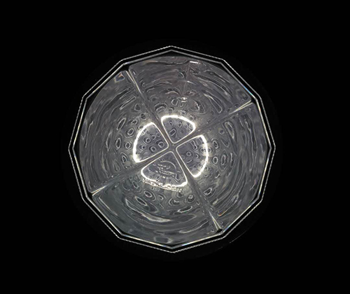 鉆石形采光罩晚間效果圖 鉆石形采光罩晚間效果圖