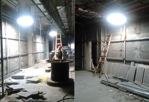 柳州高鐵站西廣場光導管室內效果 柳州高鐵站西廣場光導管室內效果