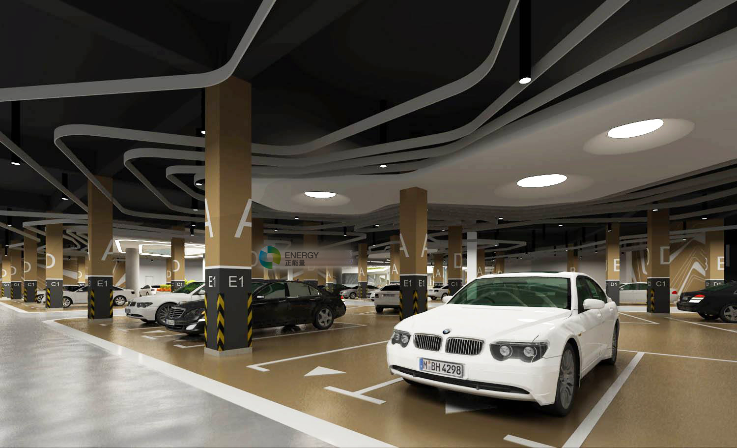 合肥王下份地下公共停車場(chǎng)——無(wú)電照明系統(tǒng)應(yīng)用 合肥王下份地下公共停車場(chǎng)——無(wú)電照明系統(tǒng)應(yīng)用