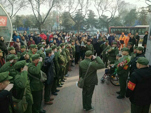 西鳳酒致敬老兵 西鳳酒致敬老兵