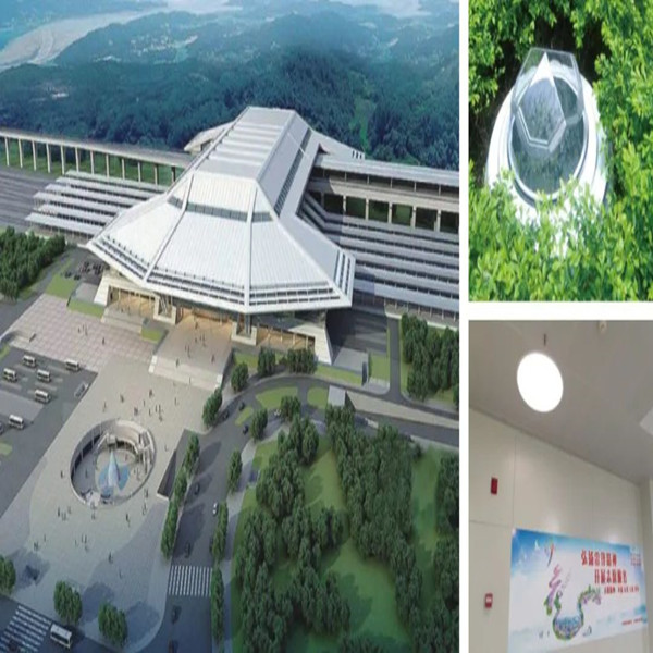 柳州高鐵站雙模式無(wú)電照明項(xiàng)目