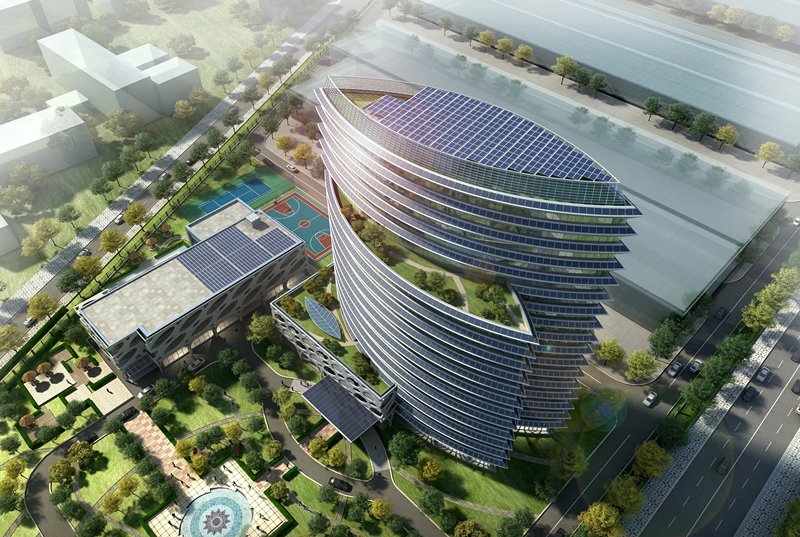 珠海興業集團能源大廈光導照明應用 珠海興業集團能源大廈光導照明應用