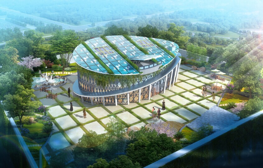 重慶京天能投零碳館光導照明應用 重慶京天能投零碳館光導照明應用