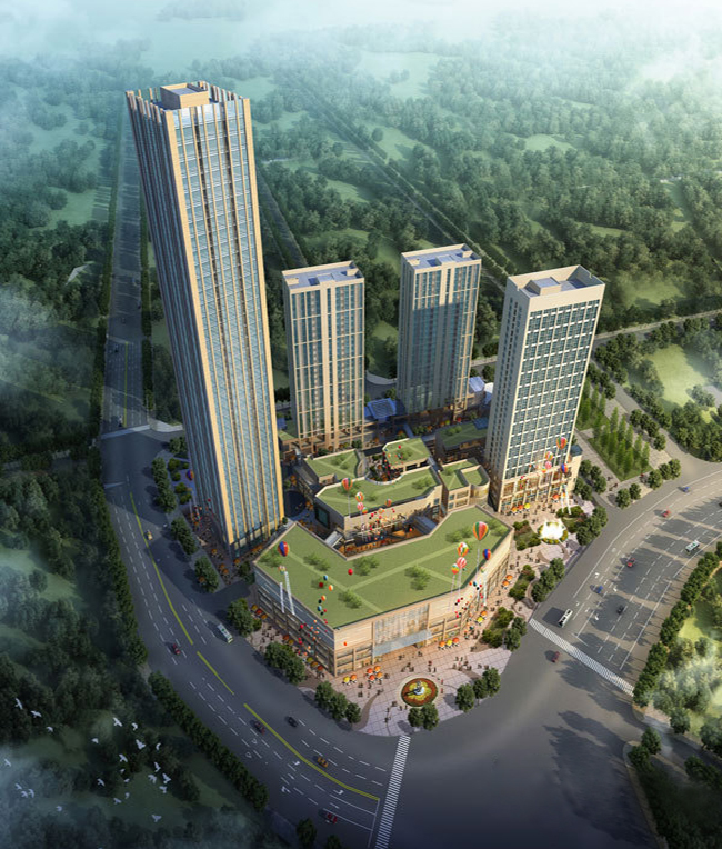 重慶紫荊商業廣場光導照明應用 重慶紫荊商業廣場光導照明應用