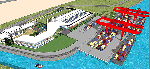 上海閔吳生活垃圾轉運碼頭集裝化改造—管道式日光照明 上海閔吳生活垃圾轉運碼頭集裝化改造—管道式日光照明