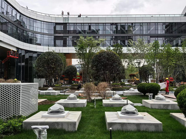 無電照明系統應用于中國移動成都研究院 無電照明系統應用于中國移動成都研究院